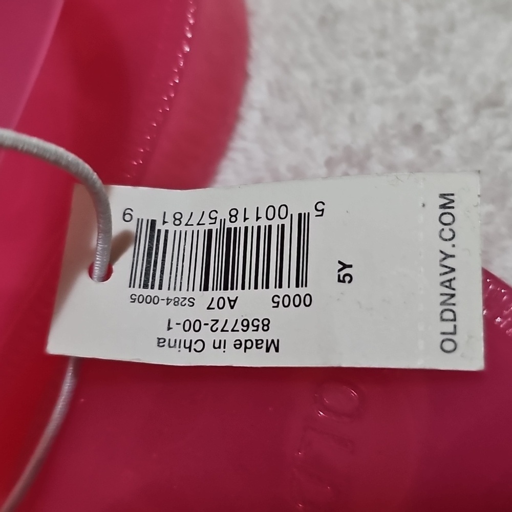 Old Navy Jelly Wide-Strap Sandals for Girls Size 5Y New - Picture 10 of 11